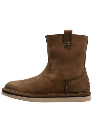 Lage laarzen - cognac