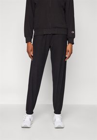 Champion ELASTIC CUFF PANTS QUICK DRY - Treniņtērpa apakšdaļas - black