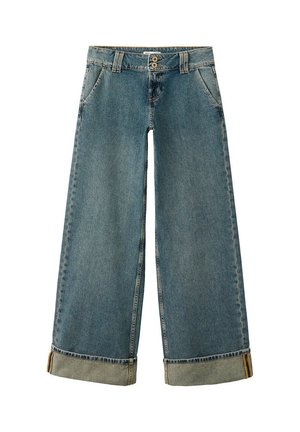 Mango Kids, TEEN - Vaqueros a campana - dark blue