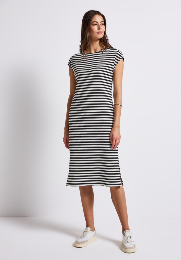 OPTIK - Freizeitkleid - schwarz