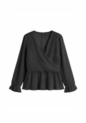 Vero Moda Curve, BLOUSE VMDORA TOP - Blouse - black