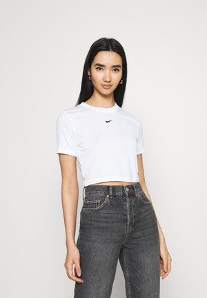 TEE SLIM - Camiseta básica - white/black
