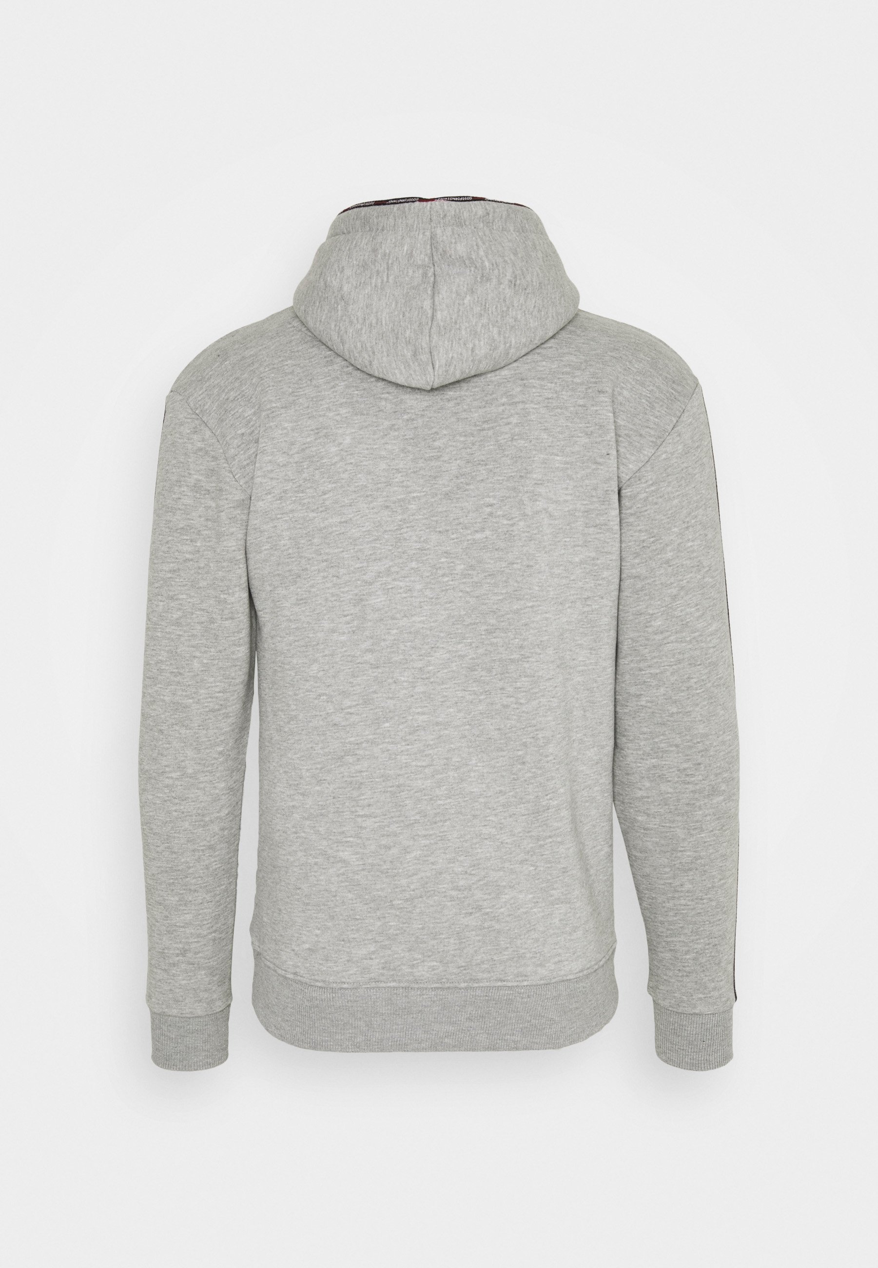 Homme FITTED GREY MICRO TAPED BRANDED HOOD - Sweatshirt Homme FITTED GREY MICRO TAPED BRANDED HOOD - Sweatshirt