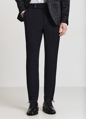 Calliope PANTALONE LUNGO TINTA UNITA - Pantaloni - nero