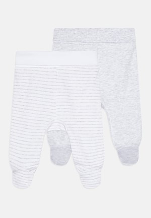 PANTS WITH SHOES UNISEX 2 PACK - Stoffhose - grey