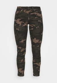 ONLY Petite Tygbyxor - dark grey