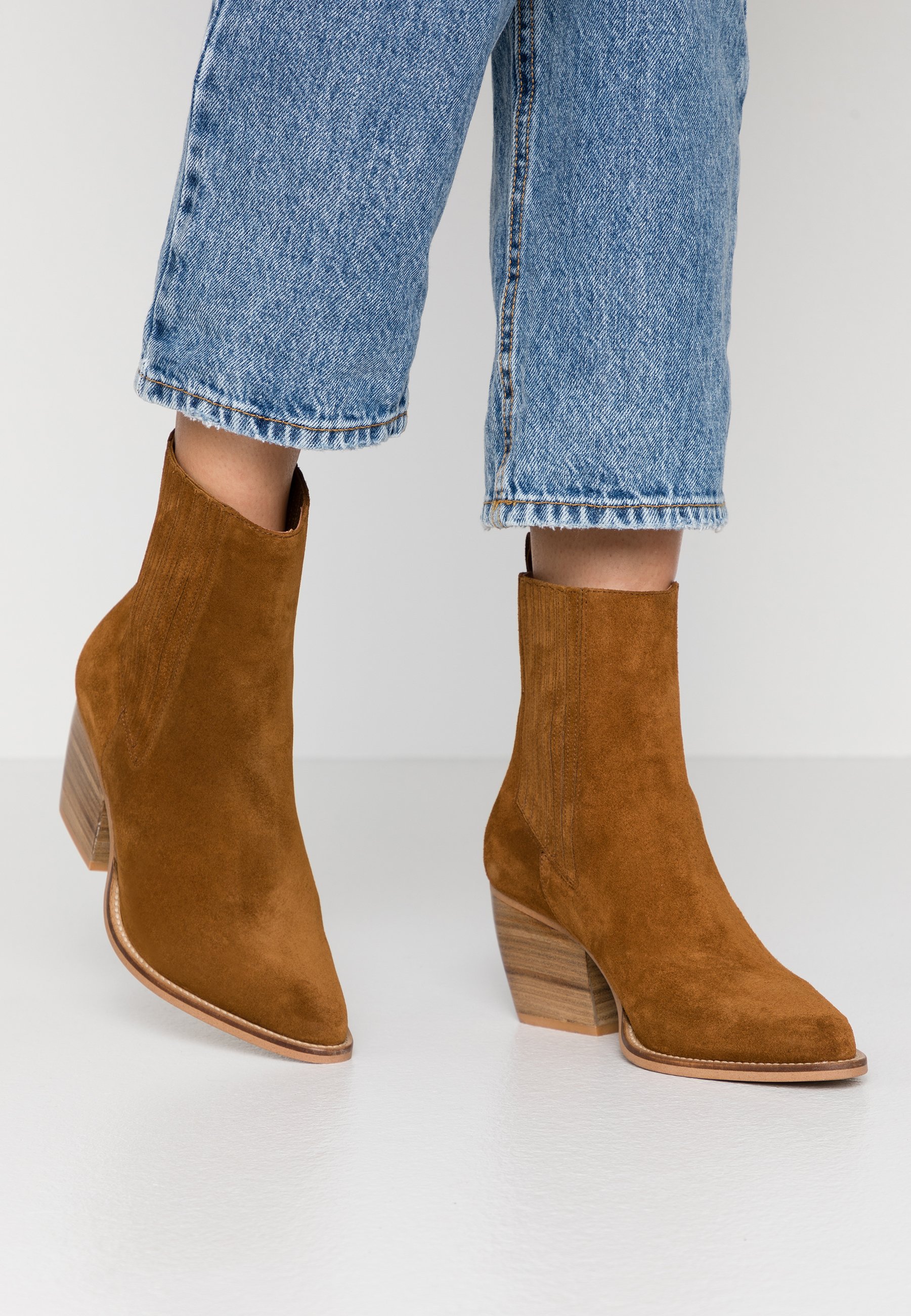 bottines jonak cognac