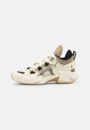 WHY NOT.5 - Koripallokengät - coconut milk/black/khaki/rattan/metallic gold