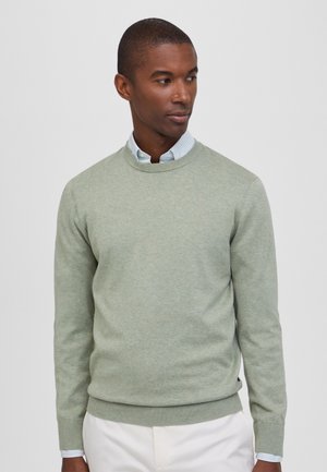 CREW - Jersey de punto - grey olive green