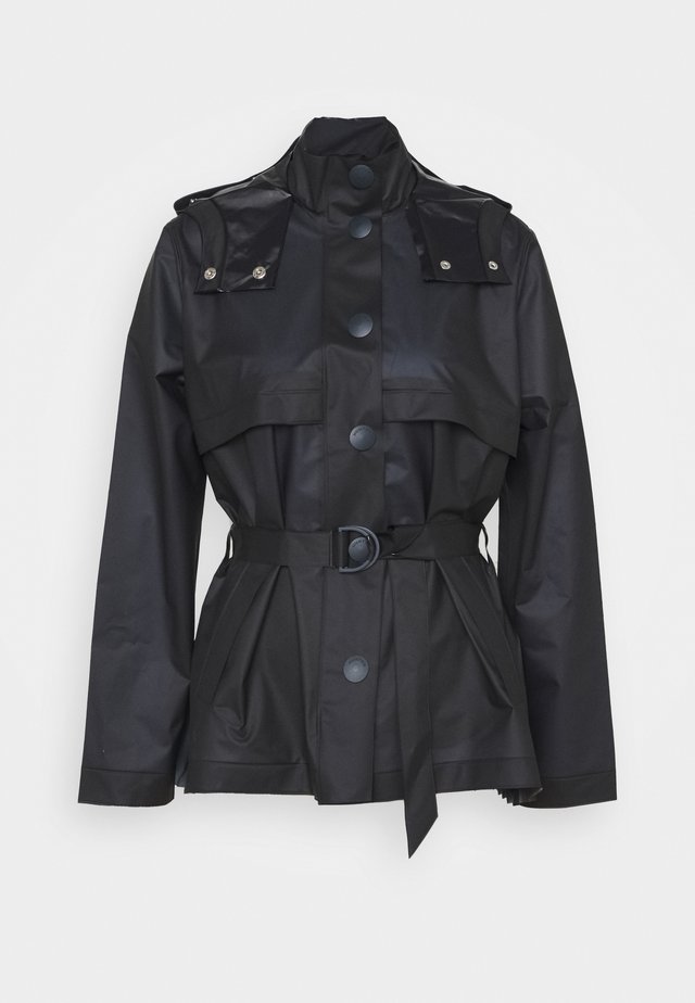 WOMENS REFINED PART PLEAT JACKET - Veste imperméable - navy