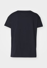 Armani Exchange Triko s potiskem - navy