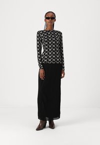 Vero Moda VMALBERTE CILIA BOX - Topper langermet - black