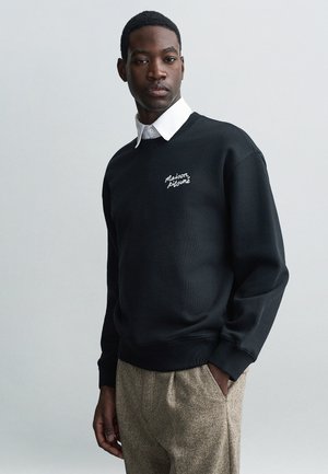 HANDWRITING COMFORT  - Sweatshirt - black/white