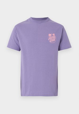 RETREAT DOT UNISEX - Marškinėliai su spaudiniu - purple haze