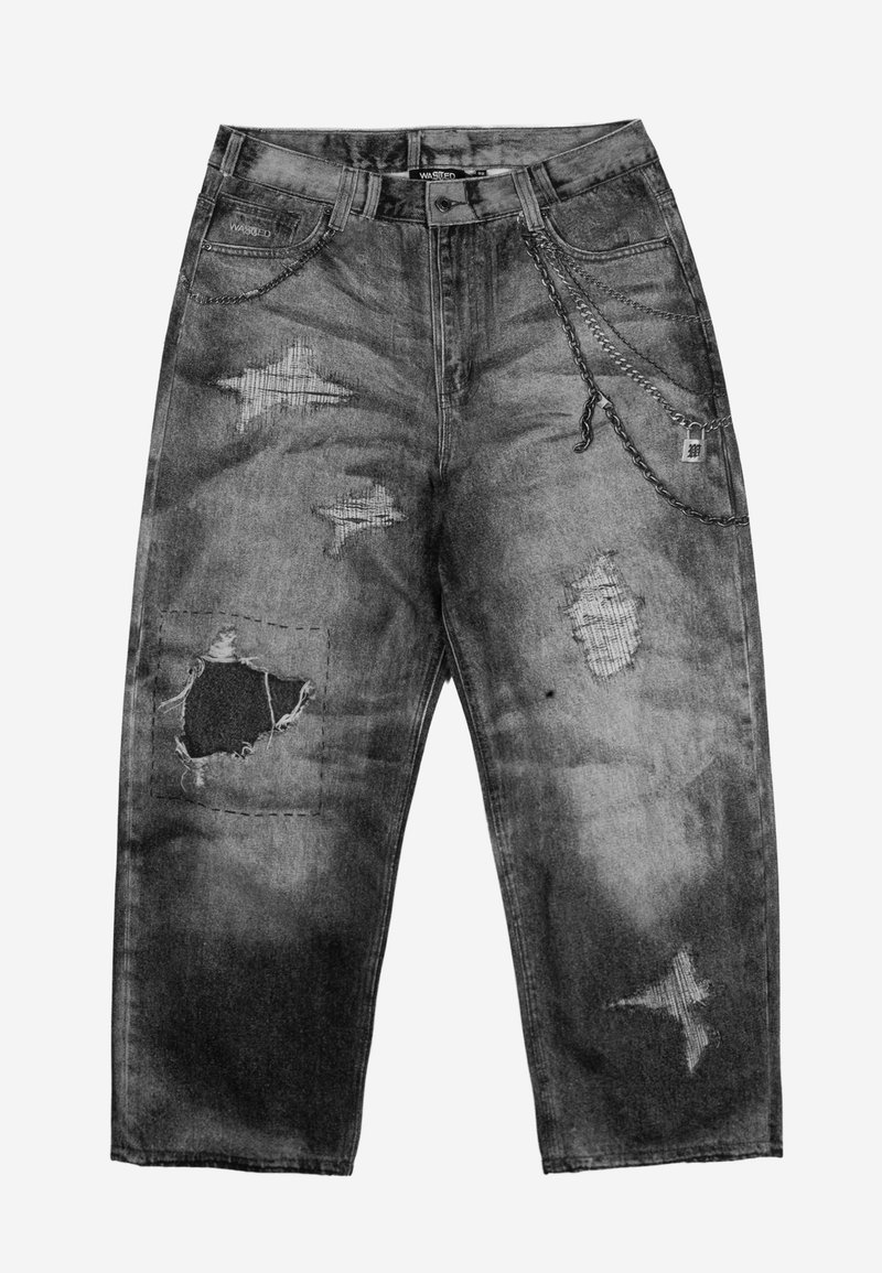 Wasted Paris Baggy jeans zwart denim/blackdenim