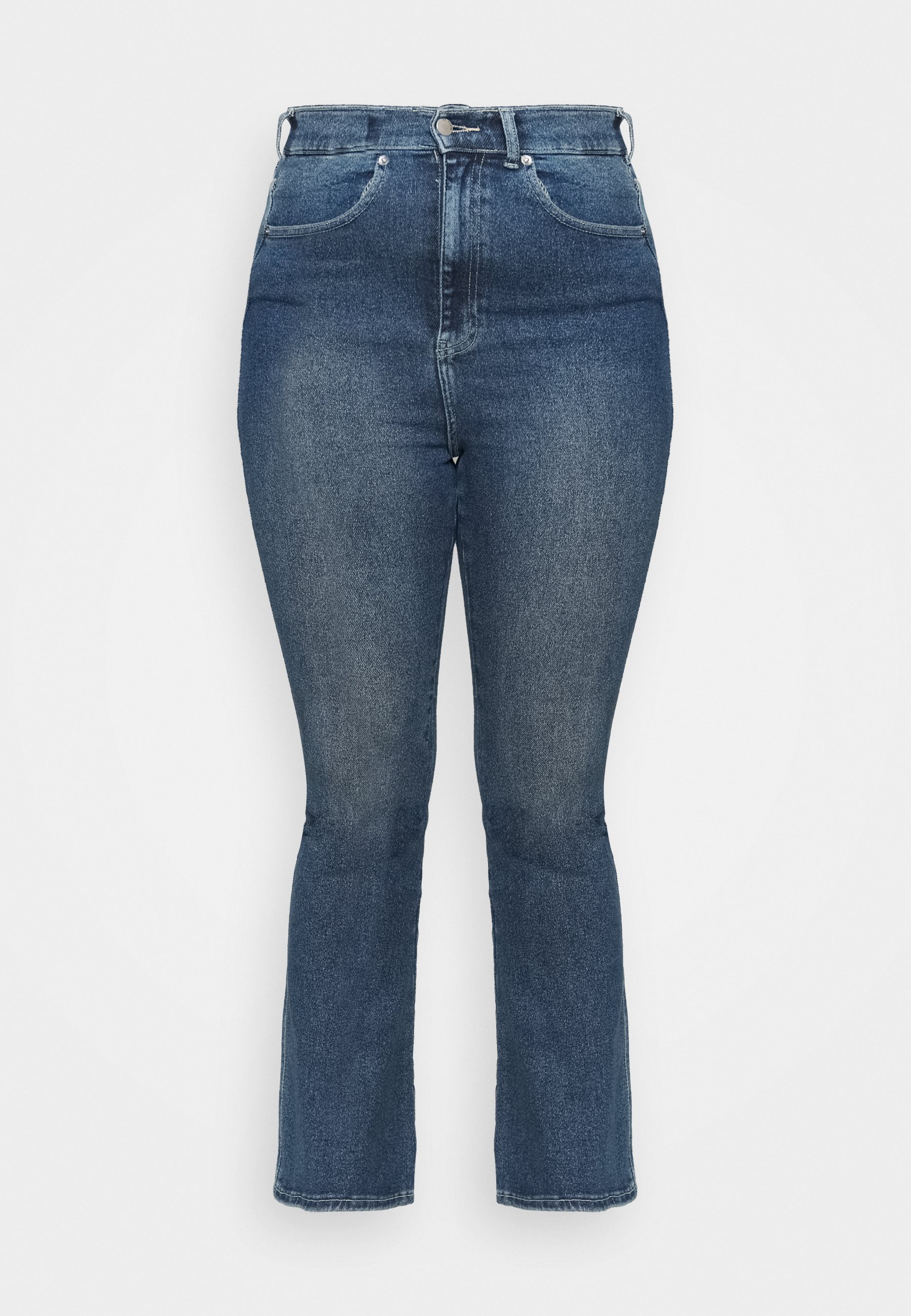 Dr.Denim Plus Moxy Flared Jeans Breeze Dark Stone, Women's, Size: 26, Blue Denim