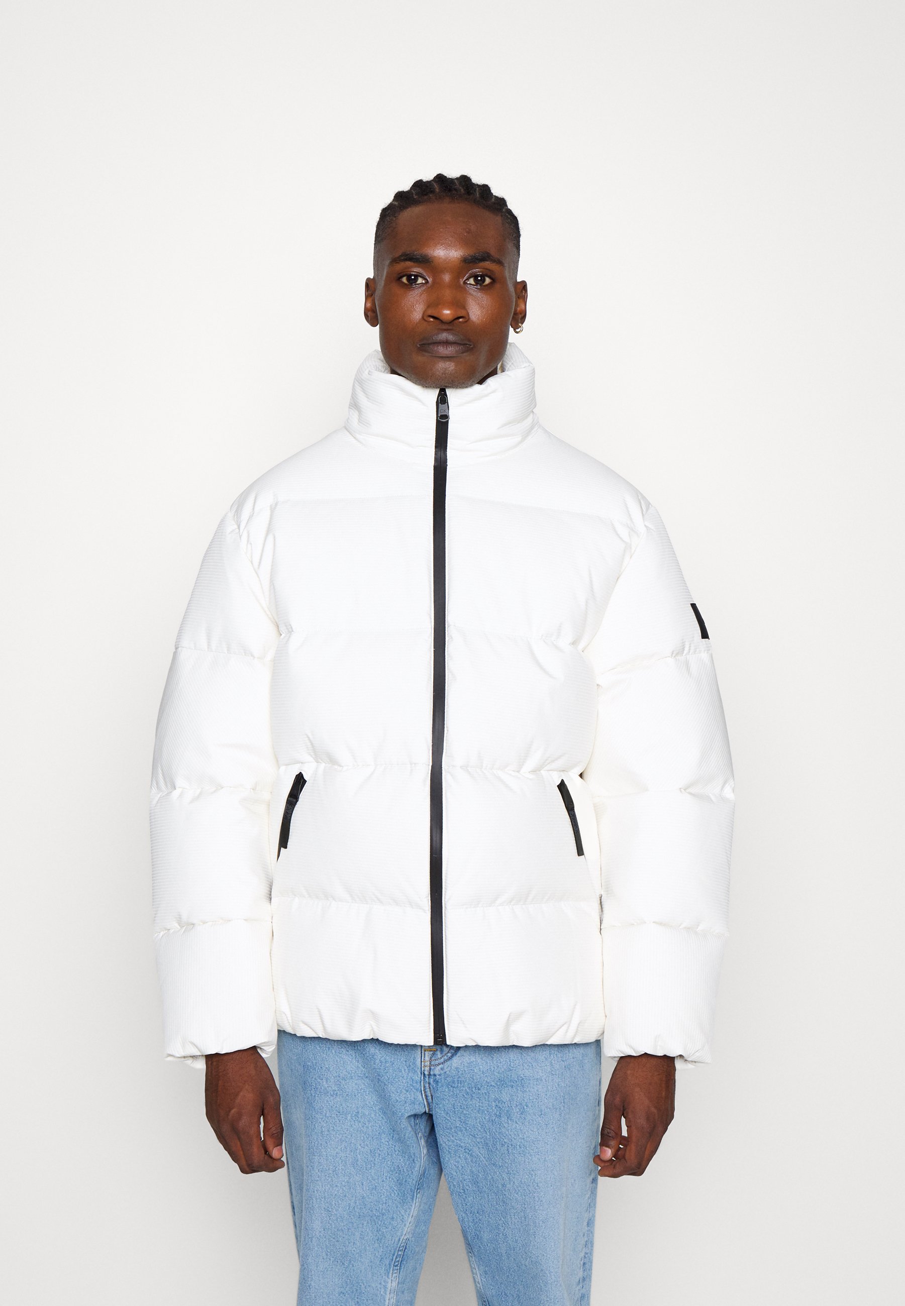 ck white puffer jacket