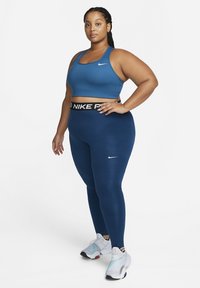 Nike Performance PLUS - Leggings - valerian blue/black/white