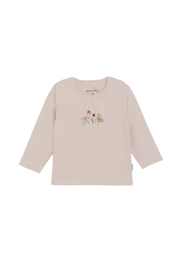 Langarmshirt - peach whip