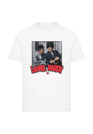 Print T-shirt - weiß
