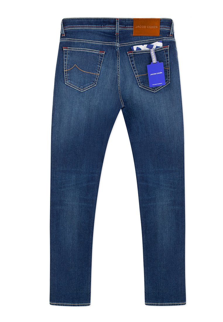 Jacob Cohen NICK - Jeansy Straight Leg - blue/niebieski denim - Zalando.pl