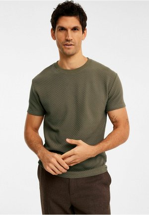 STRUKTURMÖNSTER - T-Shirt basic - Brown