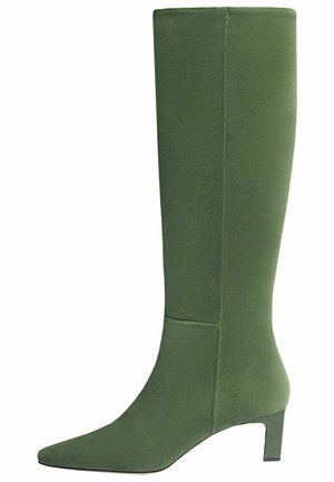 BLACK SUEDE - Laarzen - green - suede