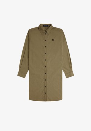 Fred Perry, CHEQUERBOARD DRESS - Robe chemise - black