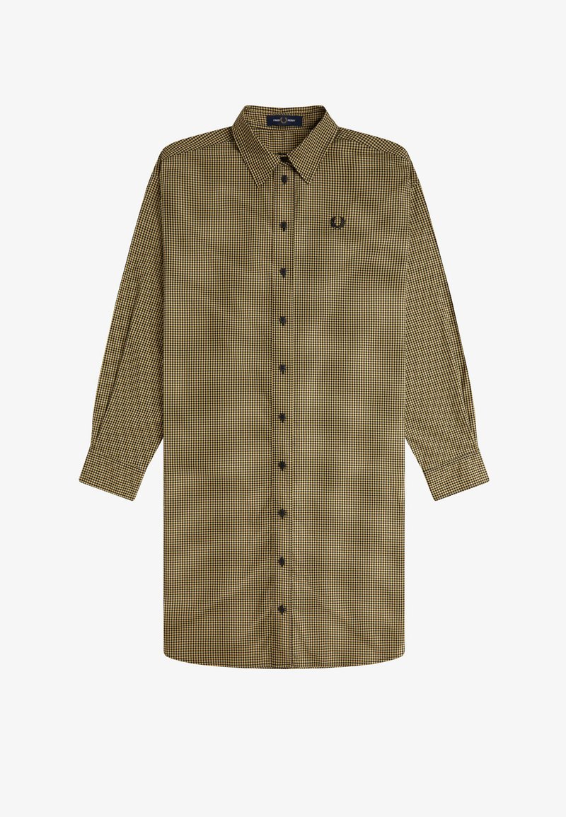 fred perry tartan shirt dress fredperry: Fred Perry Reissues. A classic, perfected again. The women's  Button Down Tartan Shirt Dress