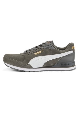 Puma ST RUNNER UNISEX - Trainers - castlerock-puma white