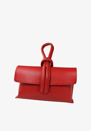 DrachenLeder Handtasche - rot