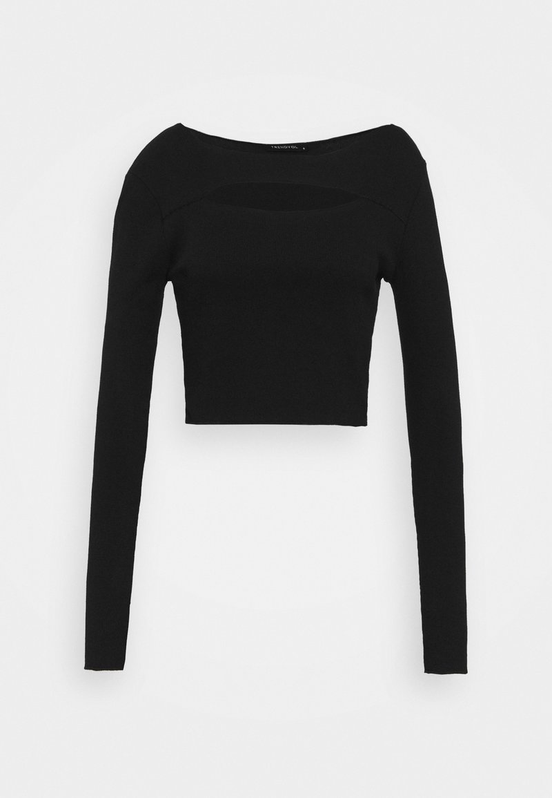 Trendyol Longsleeve zwart Trendyol Longsleeve zwart