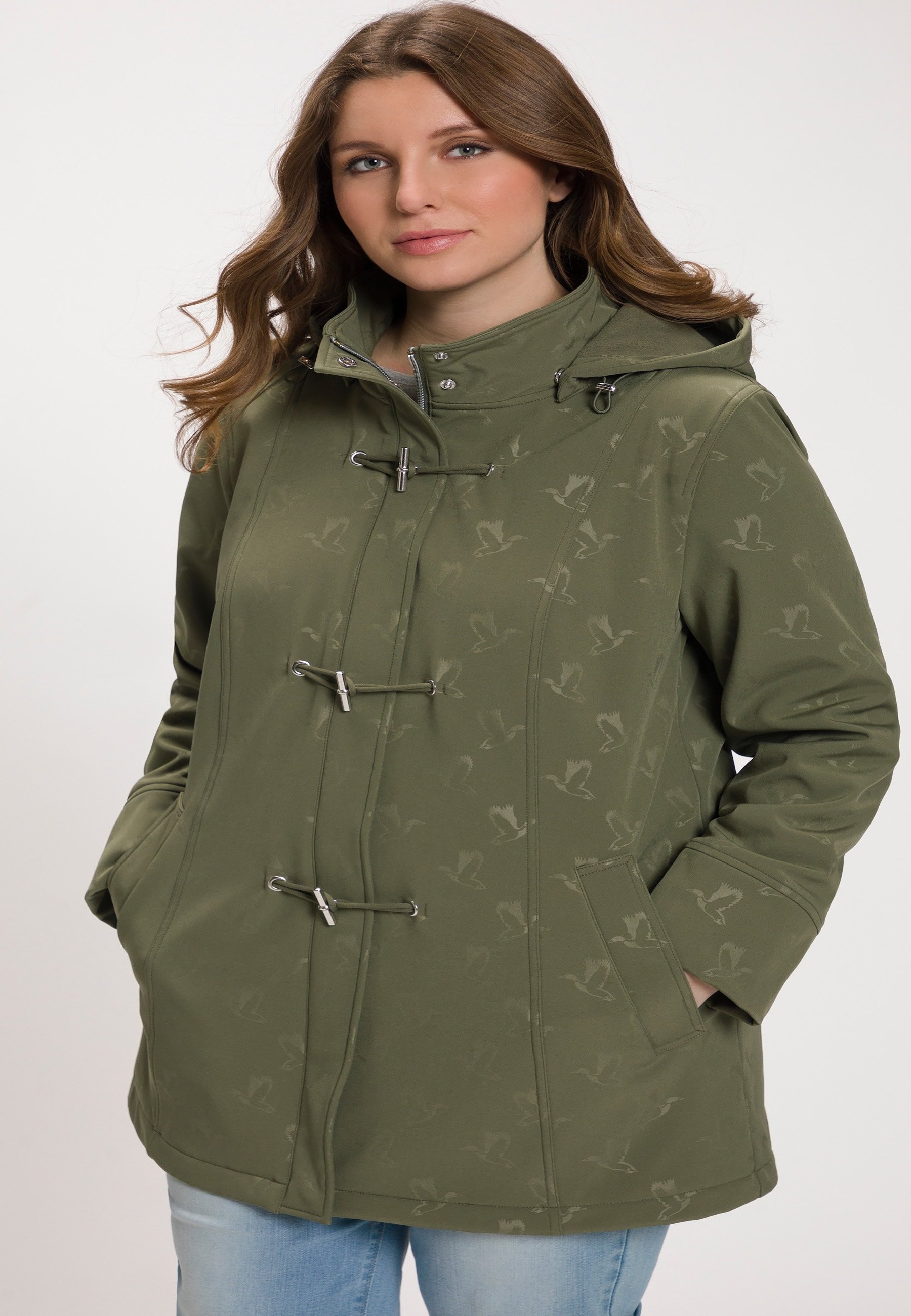 ULLA POPKEN 2 Canottiere Donna In Cotone Supima, Girocollo E Spalline Larghe - Bianco E Blu Marino