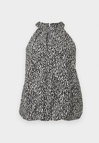 PRNT VOILE - Bluse - black