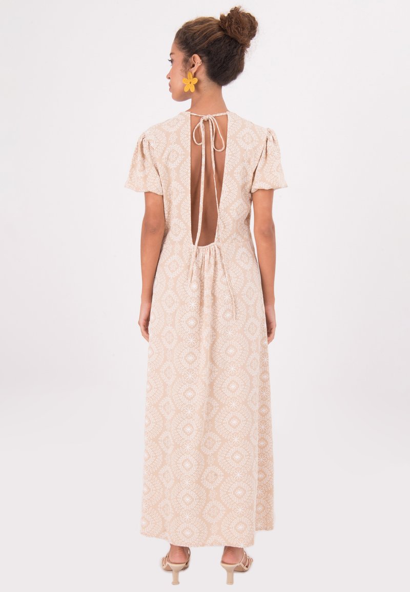 Damen Freizeitkleider | BSL HIEP Maxikleid beige - CU65992 Damen Freizeitkleider | BSL HIEP Maxikleid beige - CU65992