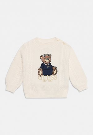 Guess, BABY TODDLER KIDS SWEATER - Pullover - cream white