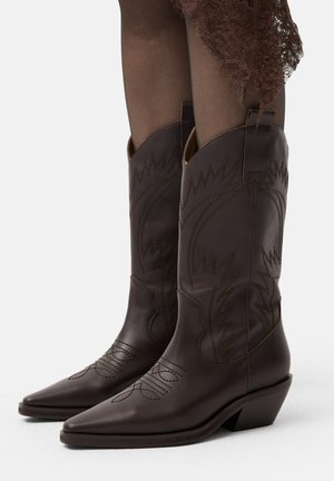 Cowboy/Biker boots - brown