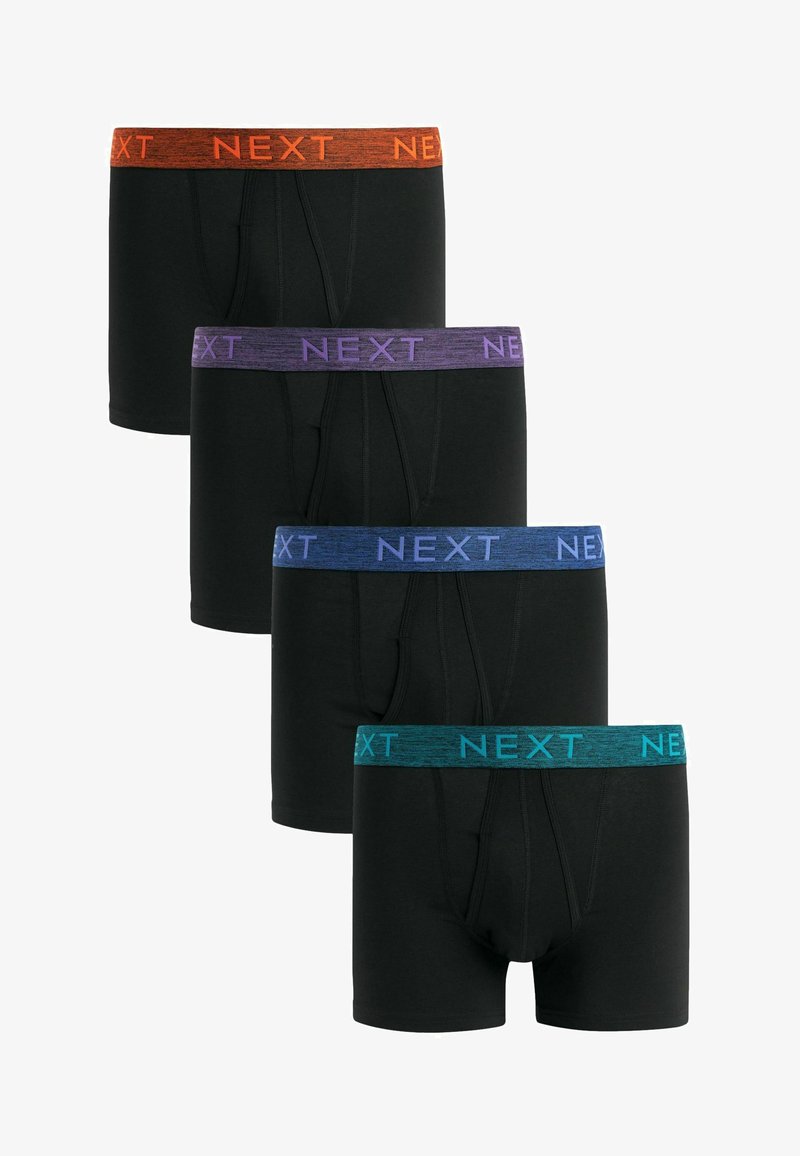 Next A-FRONTS FOUR PACK - Boksarice - black rich marl waistband