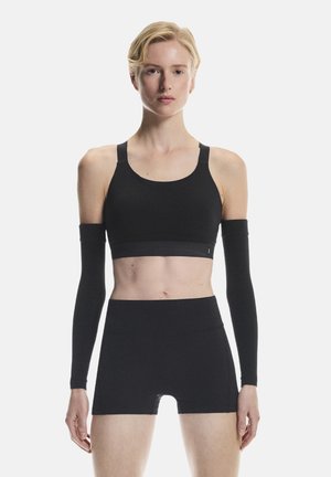 Sutien sport cu susținere medie - black