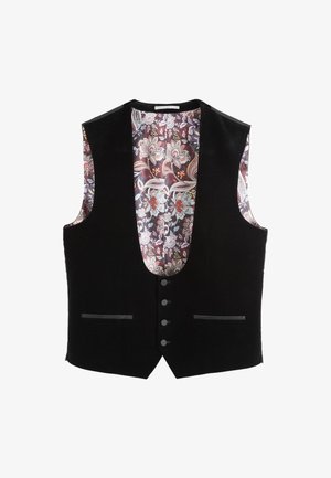 Next, REGULAR FIT - SIGNATURE PONTOGLIO ITALIAN - Anzugweste - black