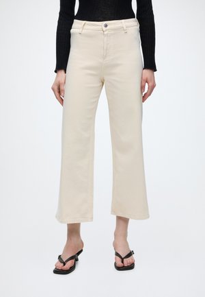 Tommy Hilfiger WIDE LEG WASHED ESSENTIAL - Wide leg - muslin