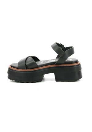 Kickers Plateausandalette - black