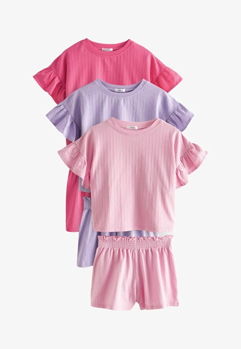 Next 3 PACK  REGULAR FIT - Pyjama set - pink purple