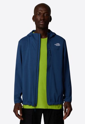 NIMBLE HOODIE - Softshelljacke - shady blue