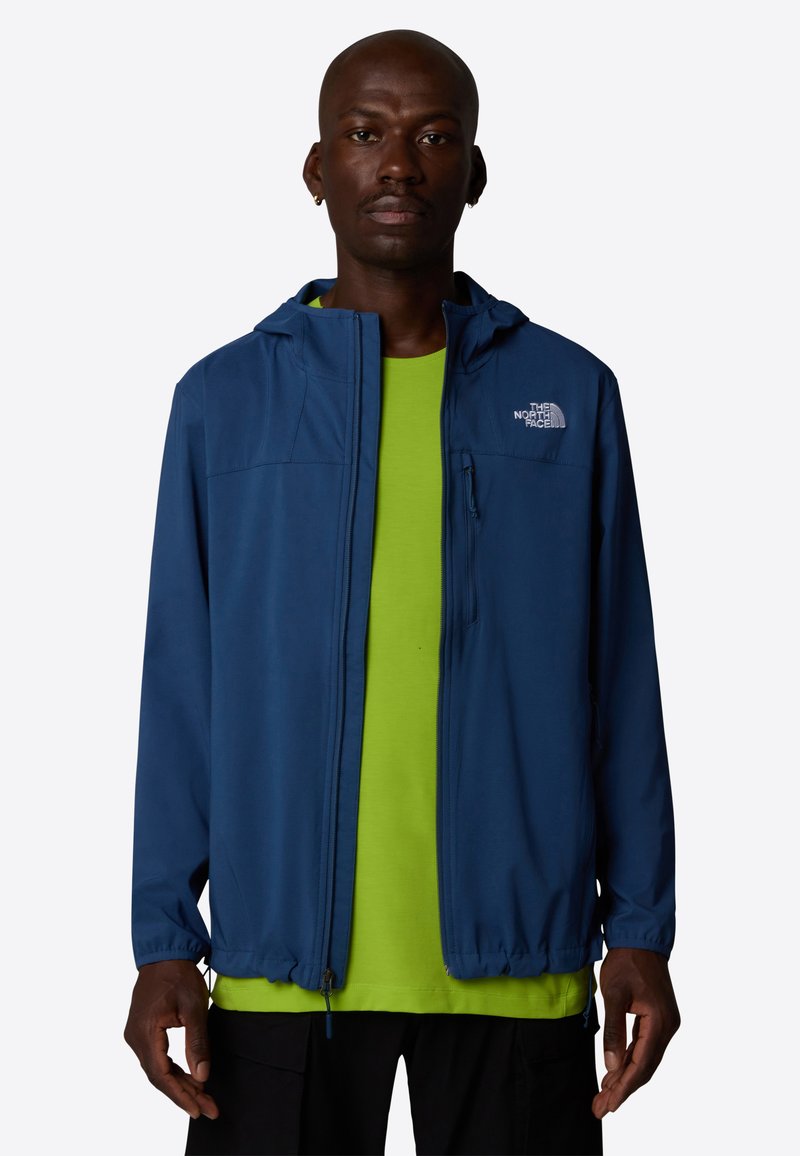 The North Face NIMBLE HOODIE - Giacca softshell - shady blue