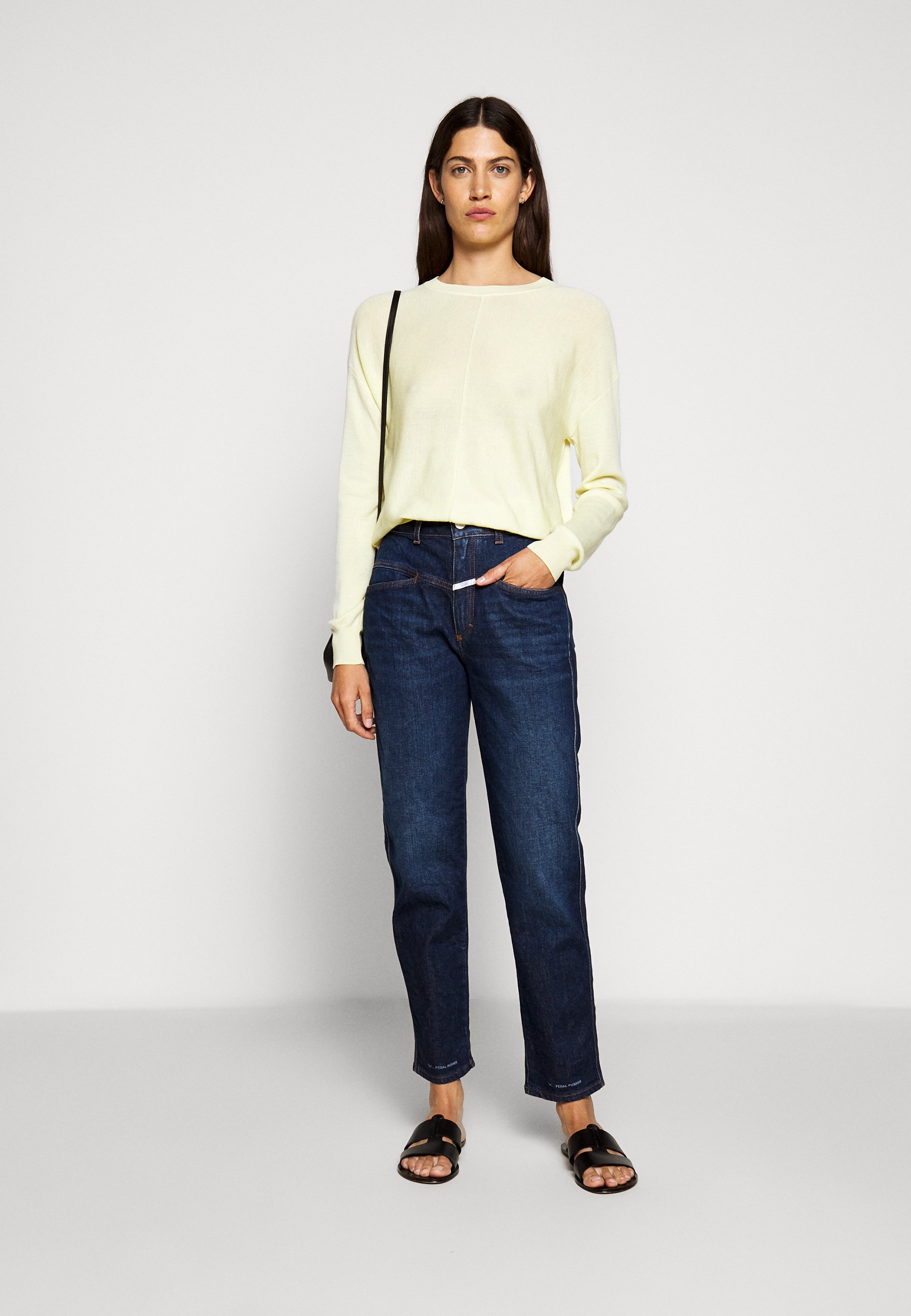 CLOSED PEDAL PUSHER Jeans straight leg dark blue CLOSED PEDAL PUSHER - Jeans straight leg - dark blue