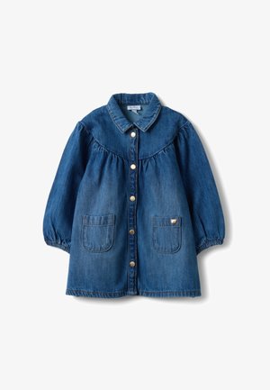 OVS, DENIM CREW-NECK DRESS - Spijkerjurk - denim blue