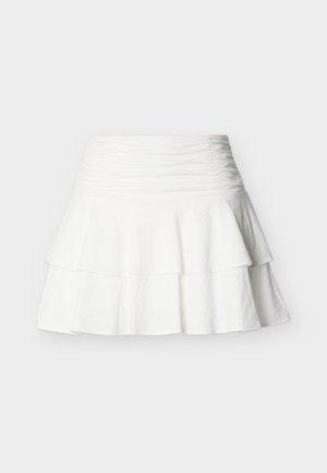 Gina Tricot, FRILL SKIRT - Falda acampanada - offwhite