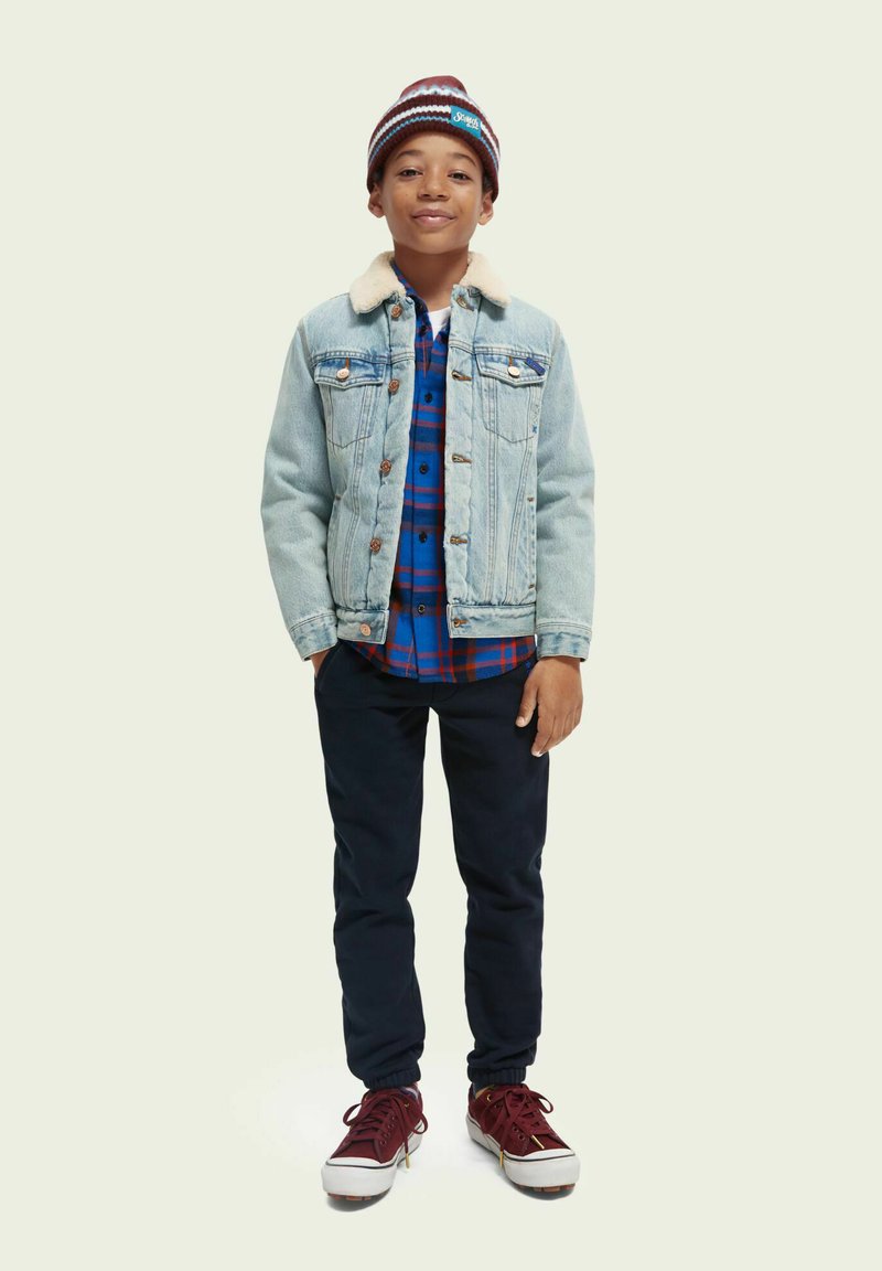 Scotch & Soda Jeansjacke washed indigo/blau Zalando.at