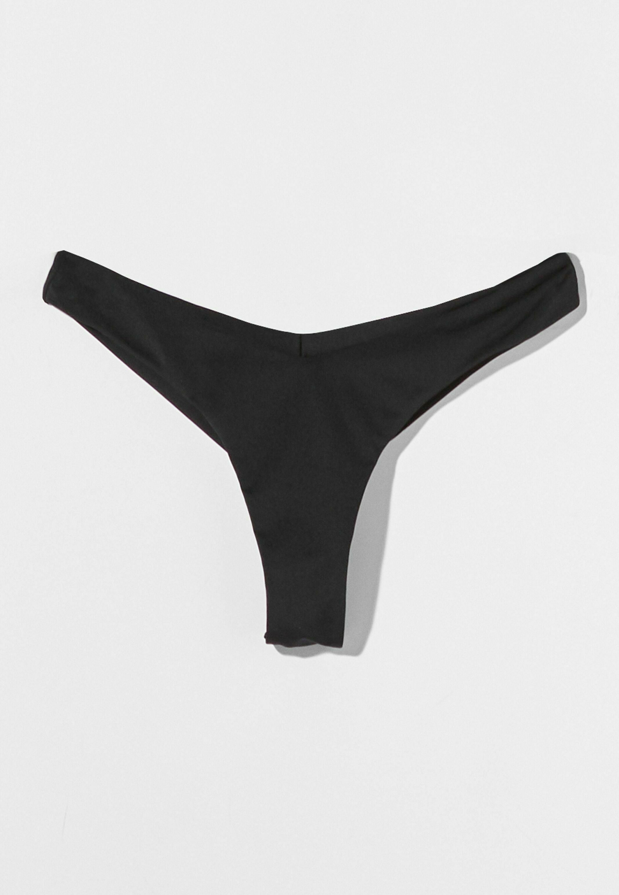 Black bikini bottom